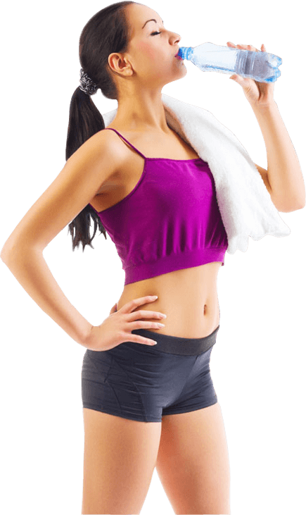 Stay Hydrated to get rid of neck fat