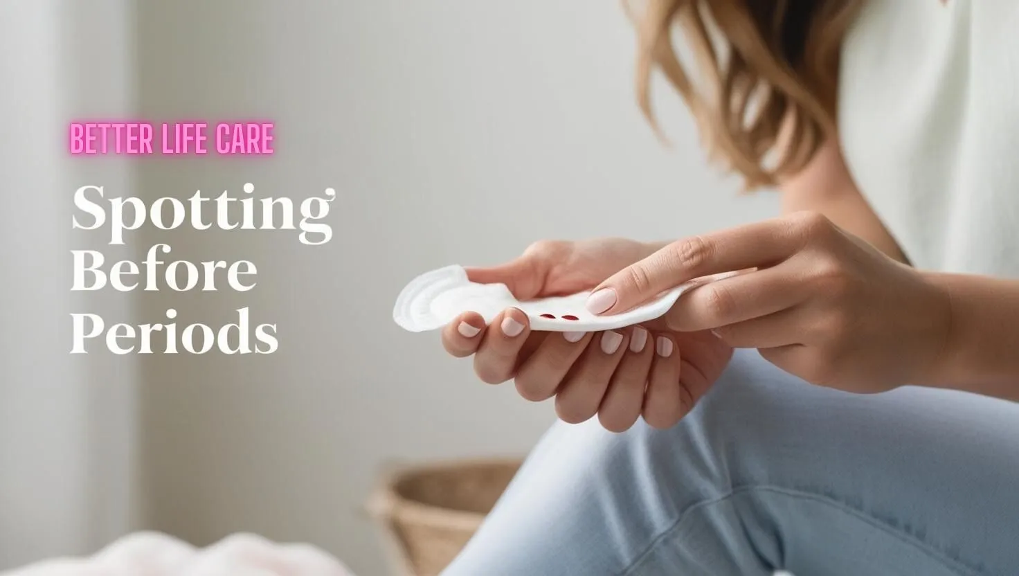 Spotting before Periods