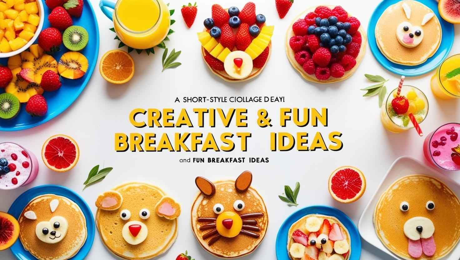 Creative and Fun Breakfast Ideas