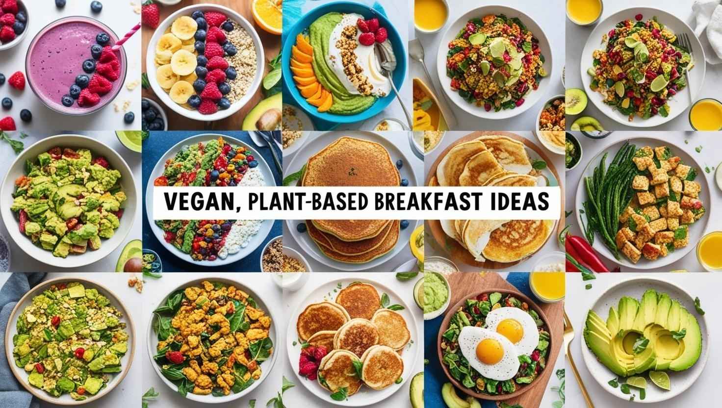 Vegan and Plant-Based Breakfast Ideas
