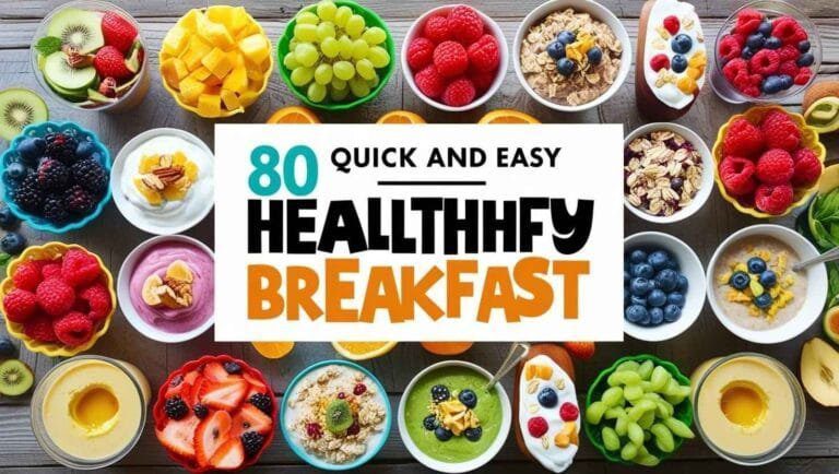 47 Healthy Breakfast Ideas: Quick, High-Protein and Vegan