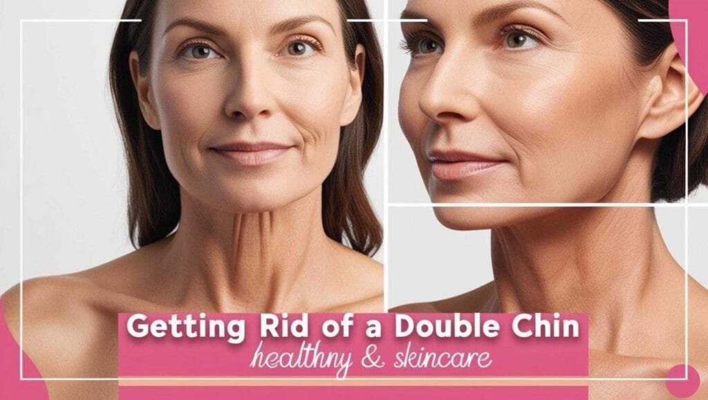 how to get rid of double chin