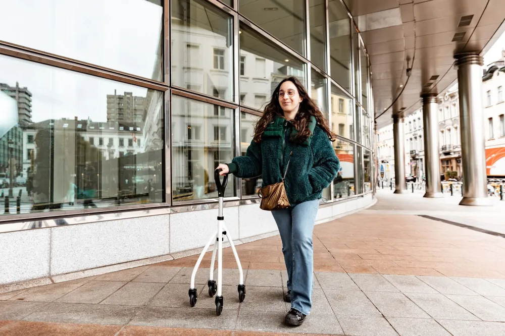 Woman taking a gentle outdoor walk during her first month on the keto diet